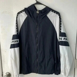 Victoria secret pink zip up windbreaker